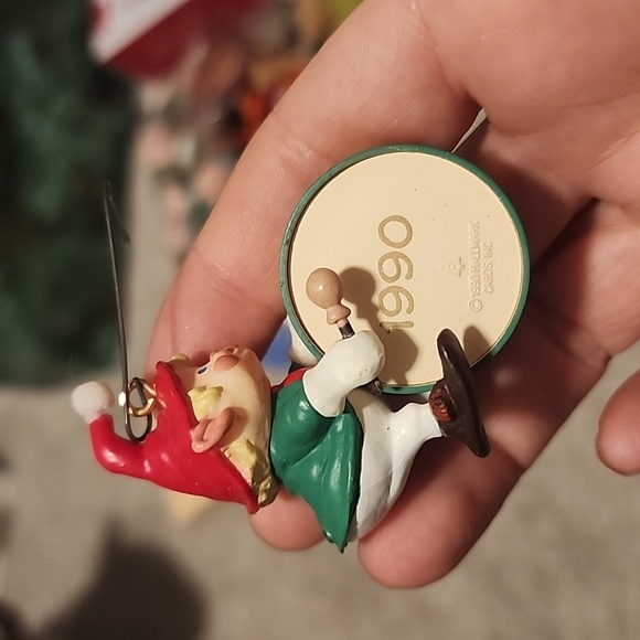 Lot of 9 vintage ornaments, 60s, 70s 90s. - Picture 10 of 16